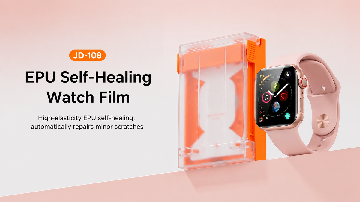 WiWU JD-108 Review: The Apple Watch Screen Protector That Actually Heals Itself