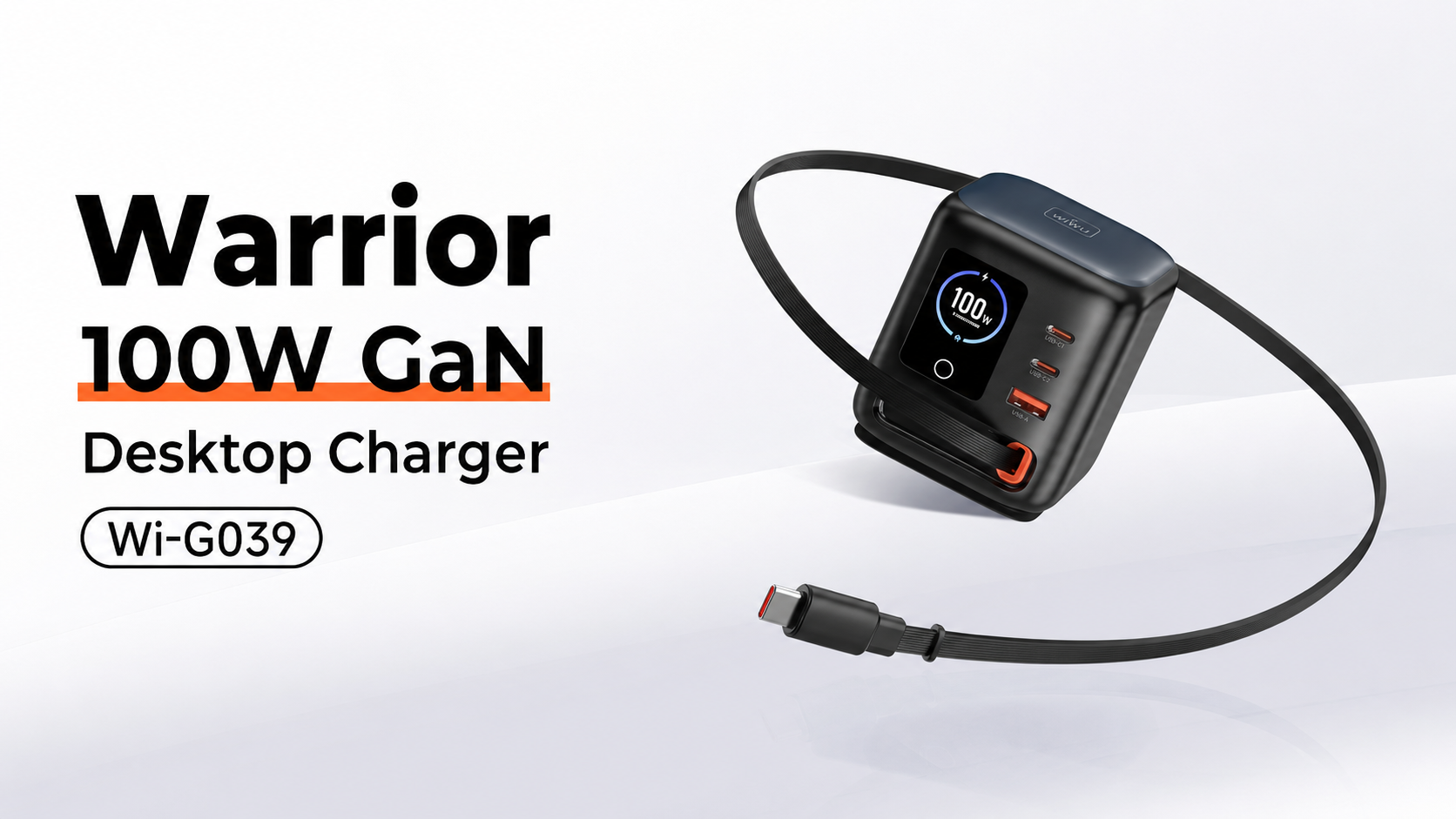 WiWU Wi-G039 100W GaN Charger: One Hub, Four Devices, Zero Compromise