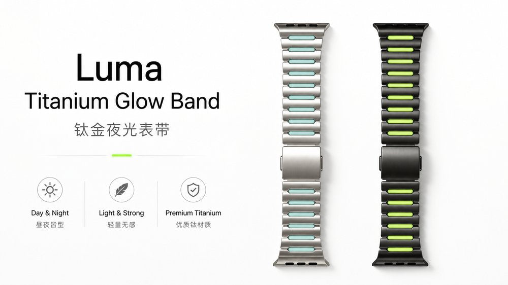 WiWU Wi-WB202 NightTi Secure Band Review: Titanium That Glows in the Dark