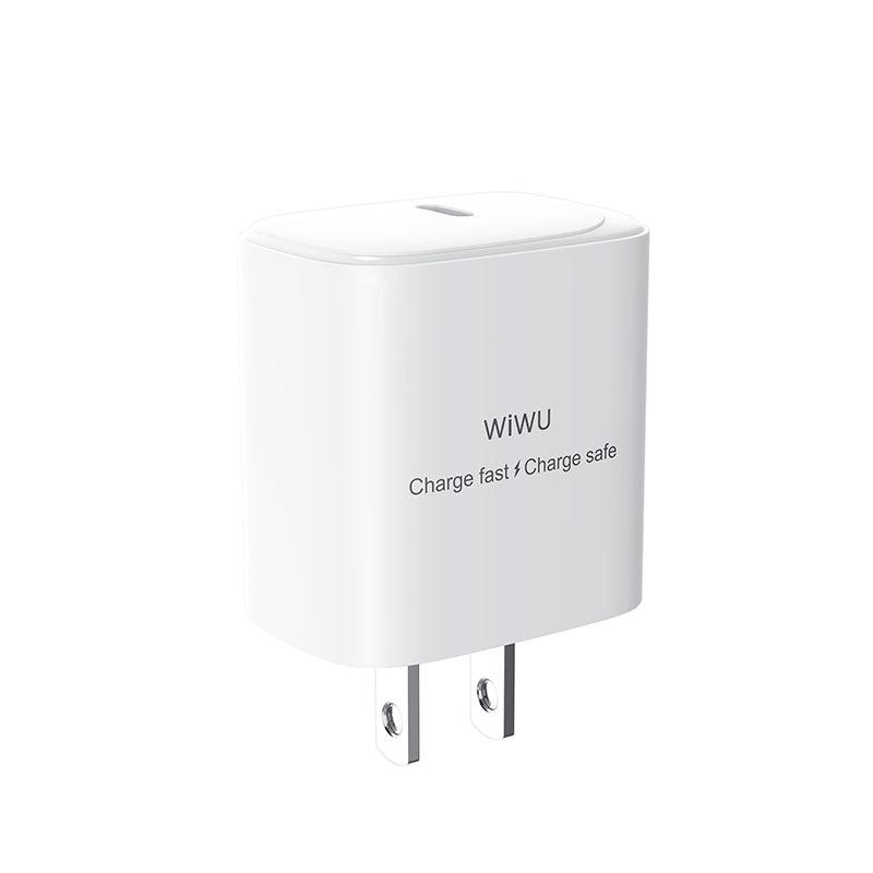 WiWU 30W Essen GaN Fast Charger Wi-G008 Fast Wall Charger