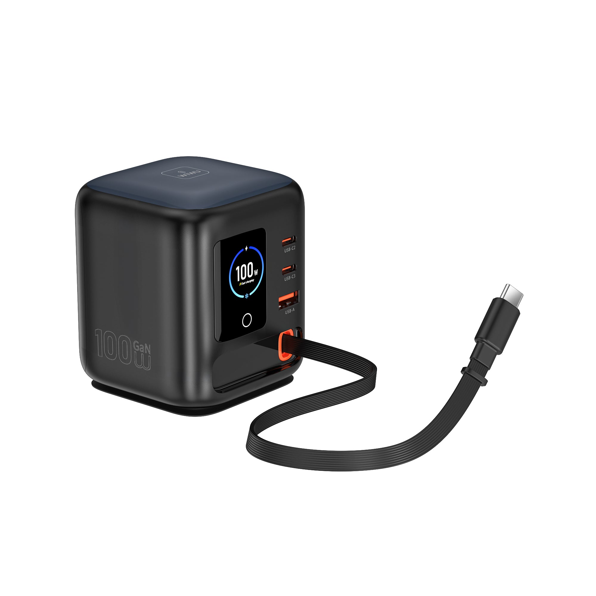 WiWU Wi-G039 100W GaN Desktop Charger with 3 USB-C Ports & USB-A
