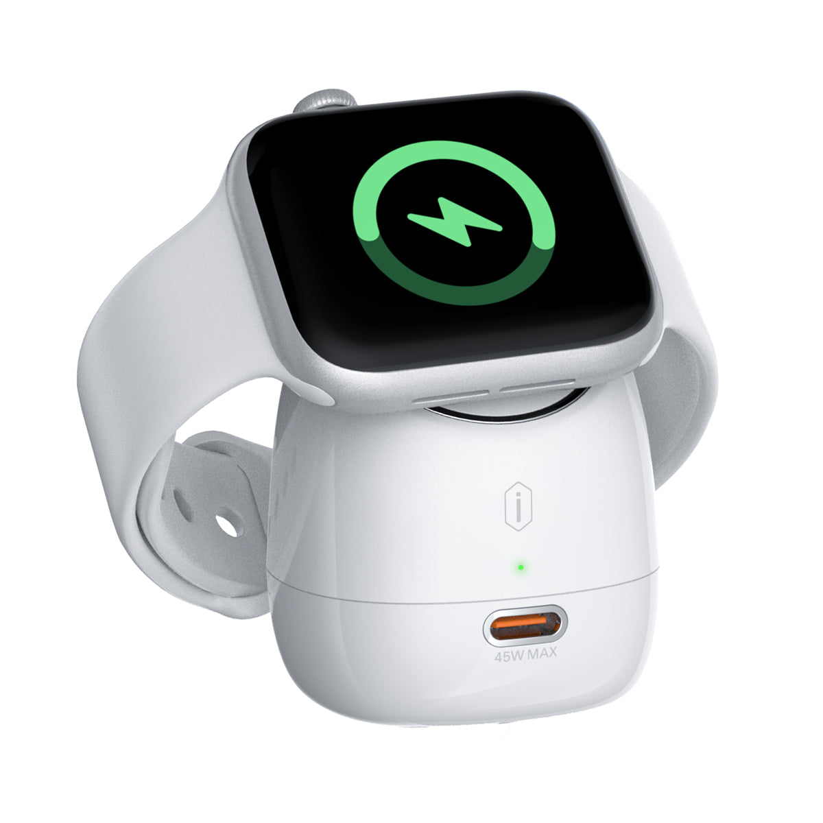WiWU CHG600 Mini 45W GaN Charger with 5W Watch Charger