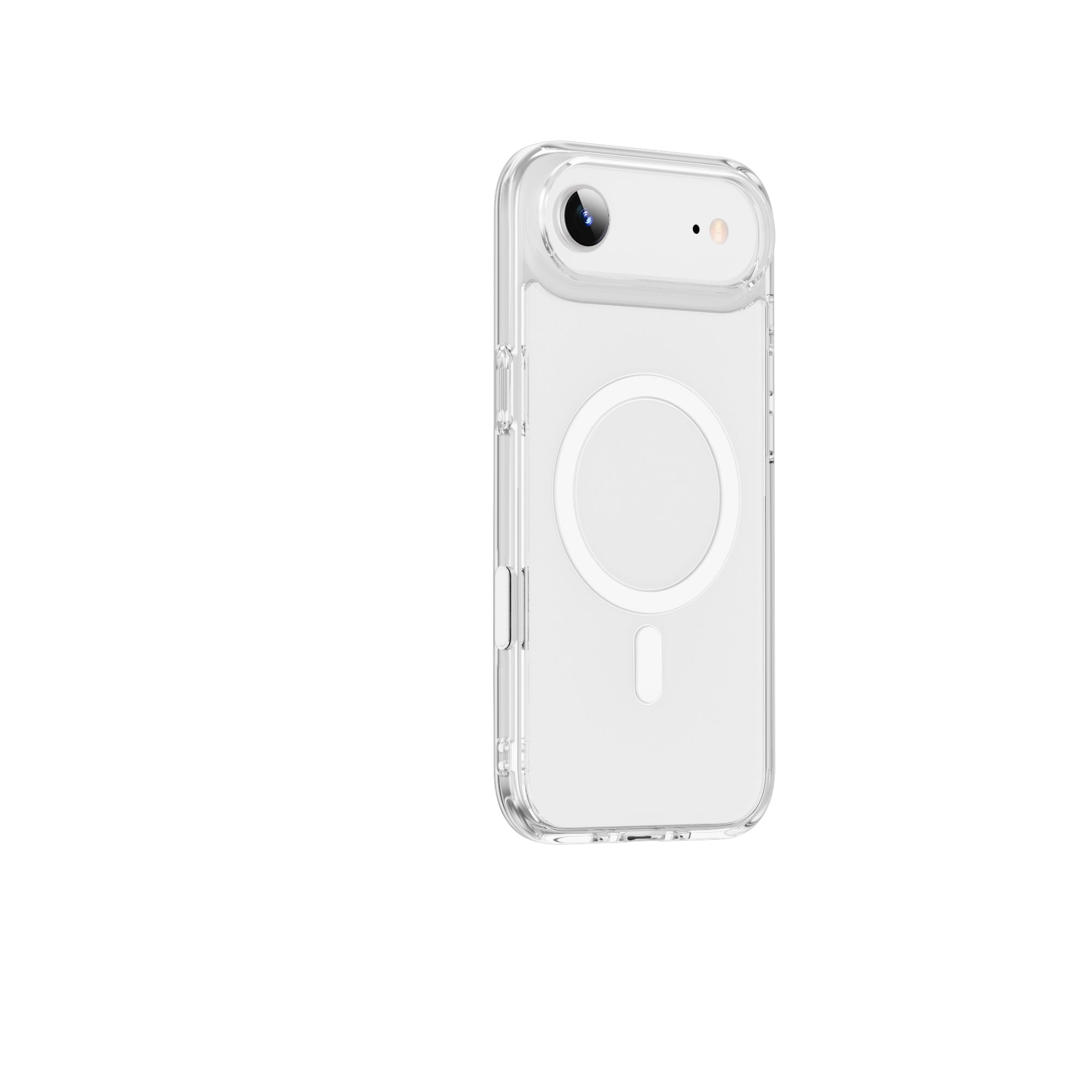 WiWU MCC-102 Dynamic Magnetic Case with Touch-Sensitive Camera Key and Thickened Clear Shield for IP17 Series