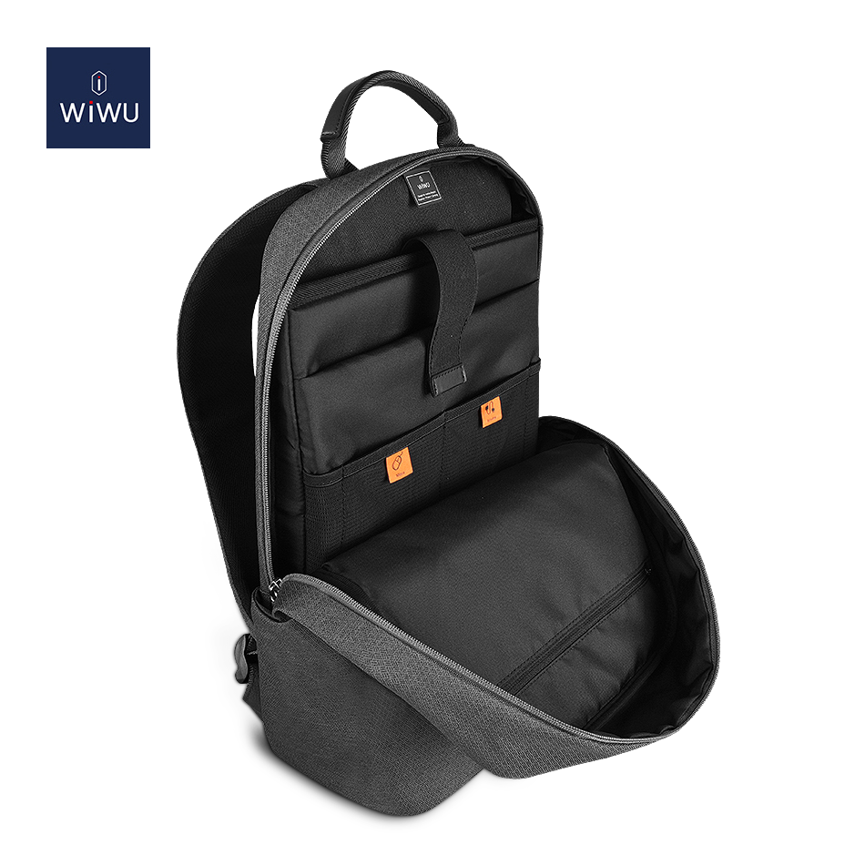 WiWU Pilot Backpack 15.6 inch Travelling Polyester Laptop Business School Travelling Backpack