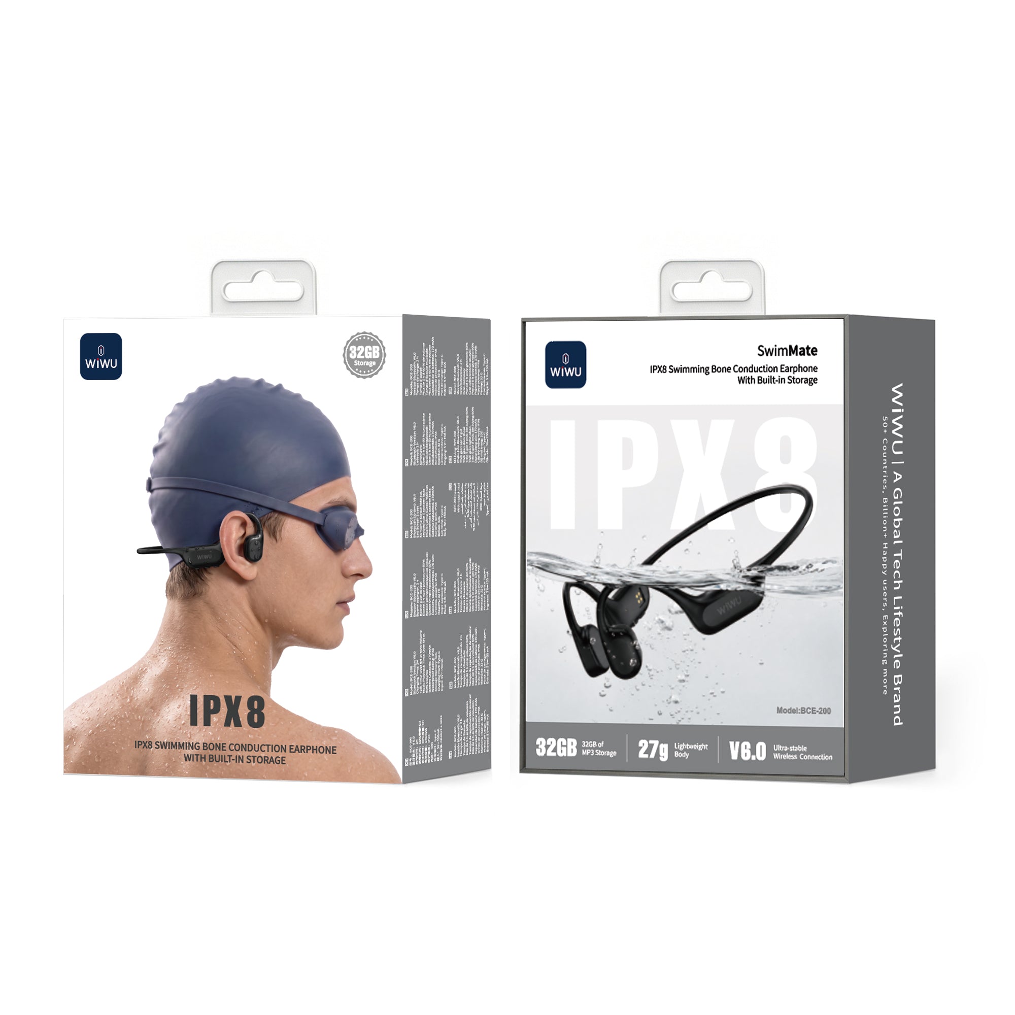 WiWU SwimMate Bone Conduction Headphones BCE-200