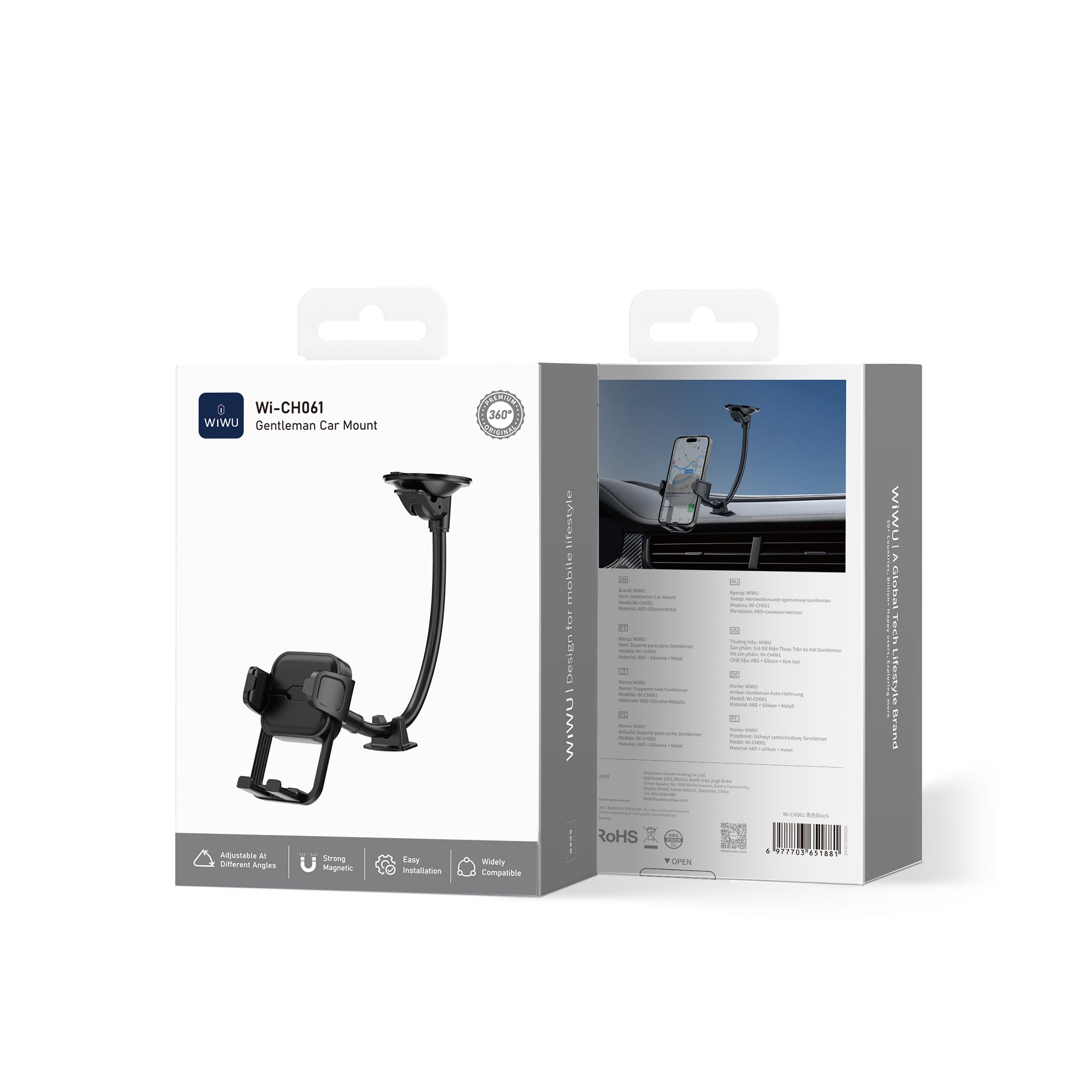 WiWU Gentleman Car Mount Wi-CH061