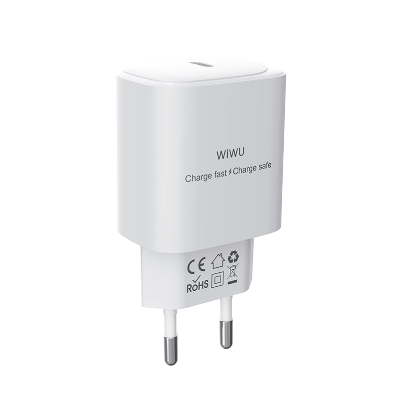 WiWU 30W Essen GaN Fast Charger Wi-G008 Fast Wall Charger
