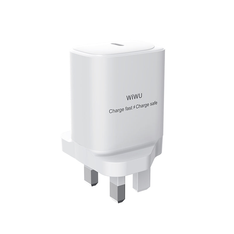 WiWU 30W Essen GaN Fast Charger Wi-G008 Fast Wall Charger