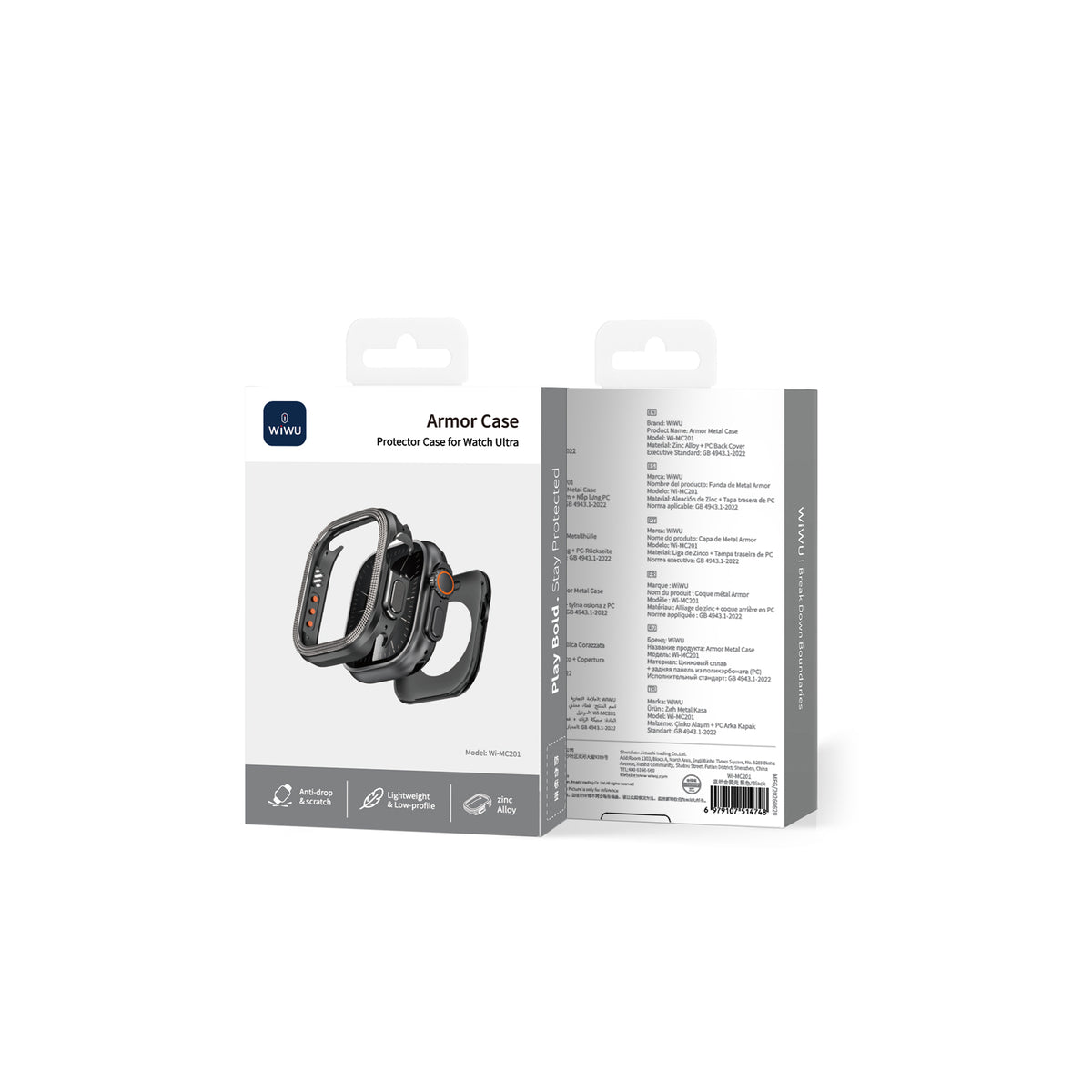 WiWU Armor Case Wi-MC201 for Apple Watch 49mm