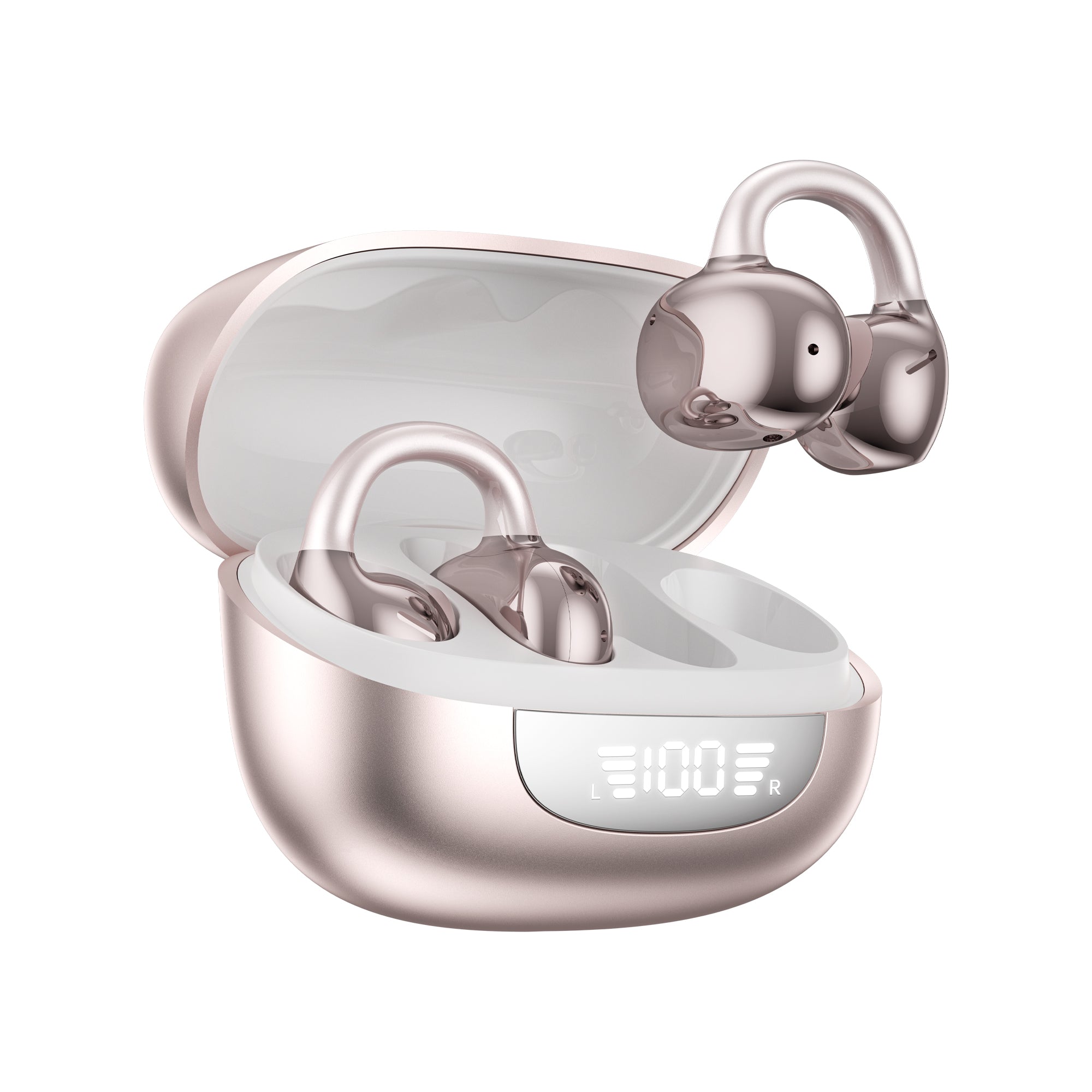 WiWU O301 AI Open-Ear True Wireless Earbuds with Real-Time Translation & Smart AI Features