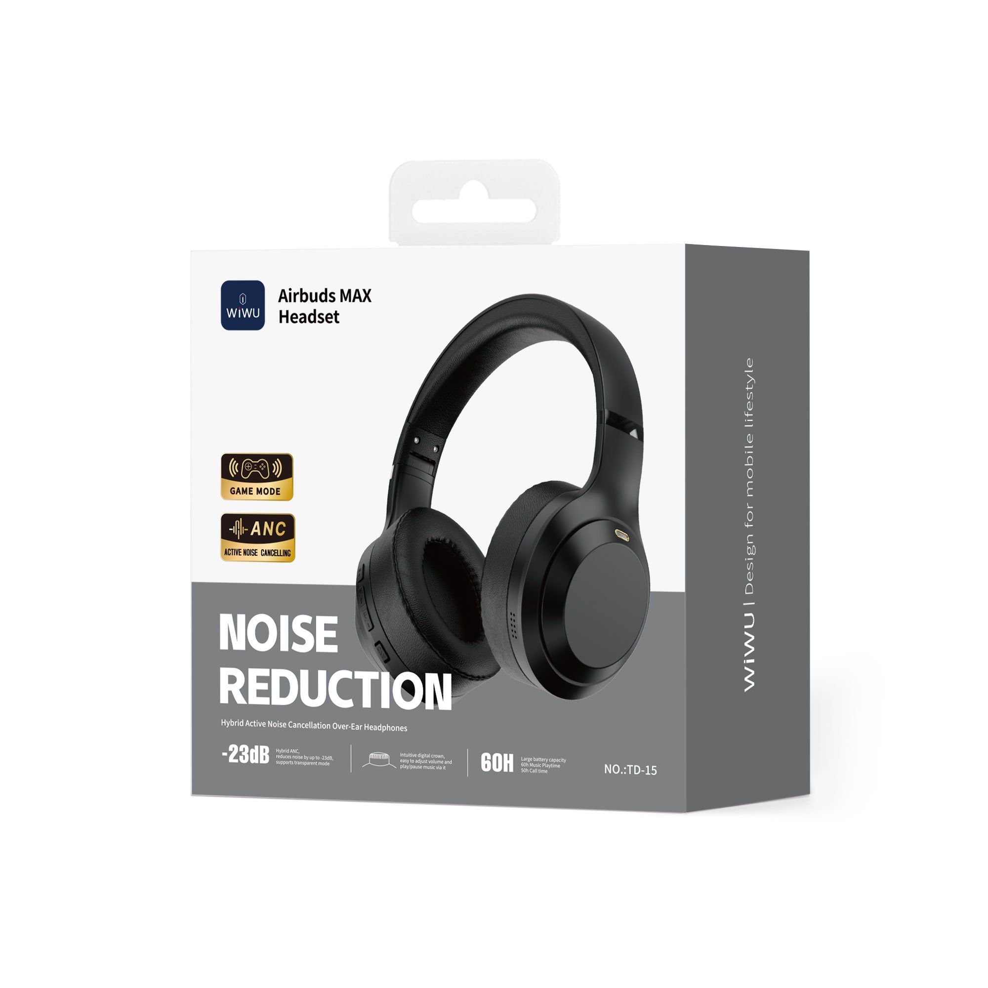 WiWU Soundbasha Headset TD-15 ANC