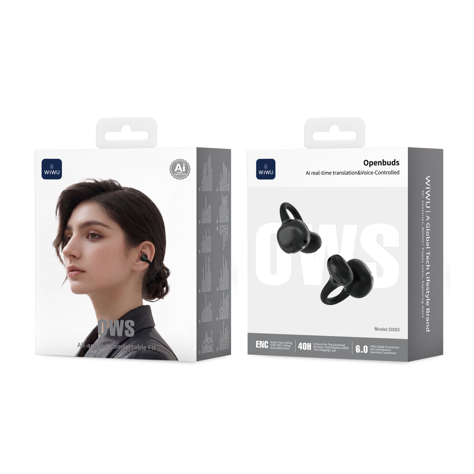 WiWU O503 Open-Ear True Wireless Earbuds