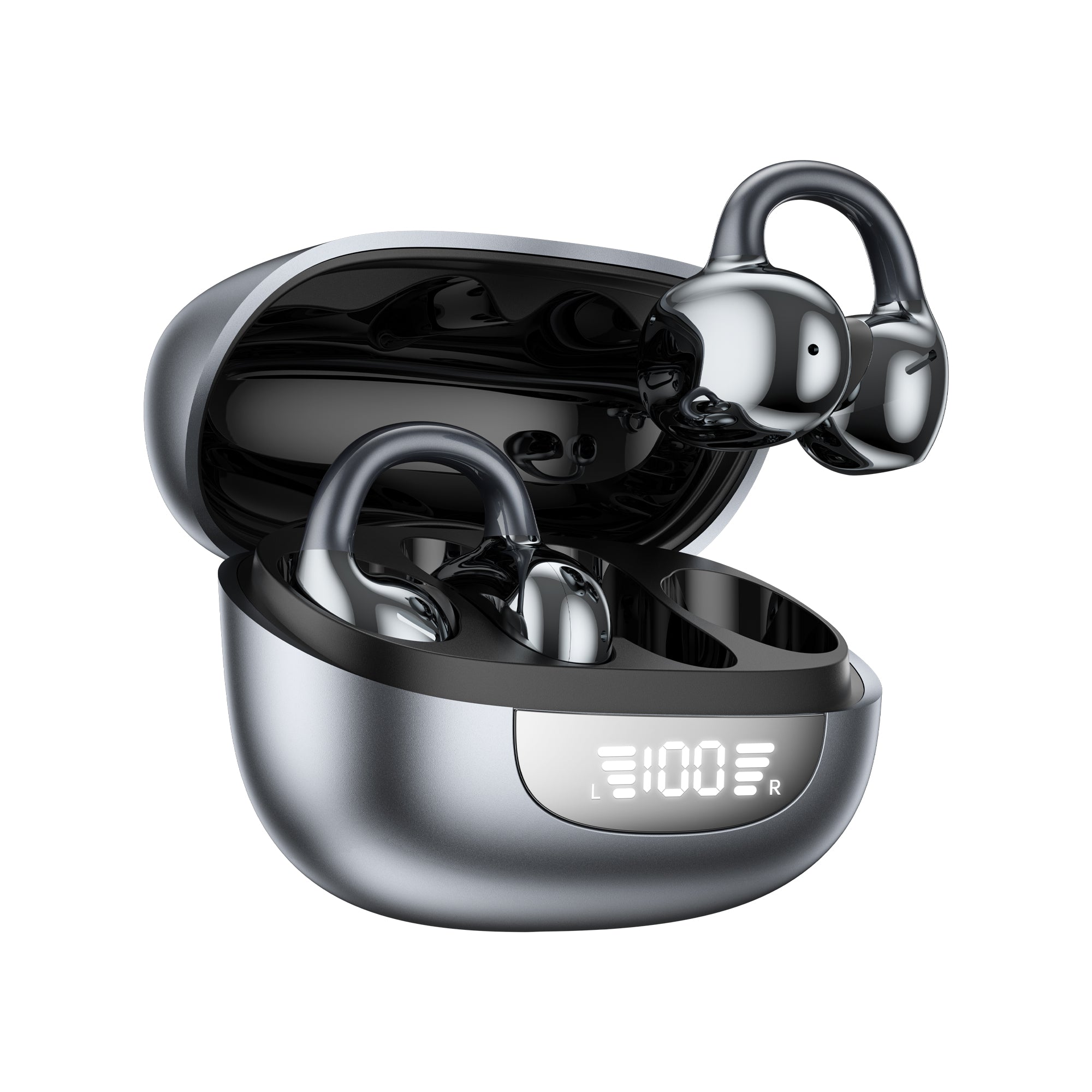 WiWU O301 AI Open-Ear True Wireless Earbuds with Real-Time Translation & Smart AI Features