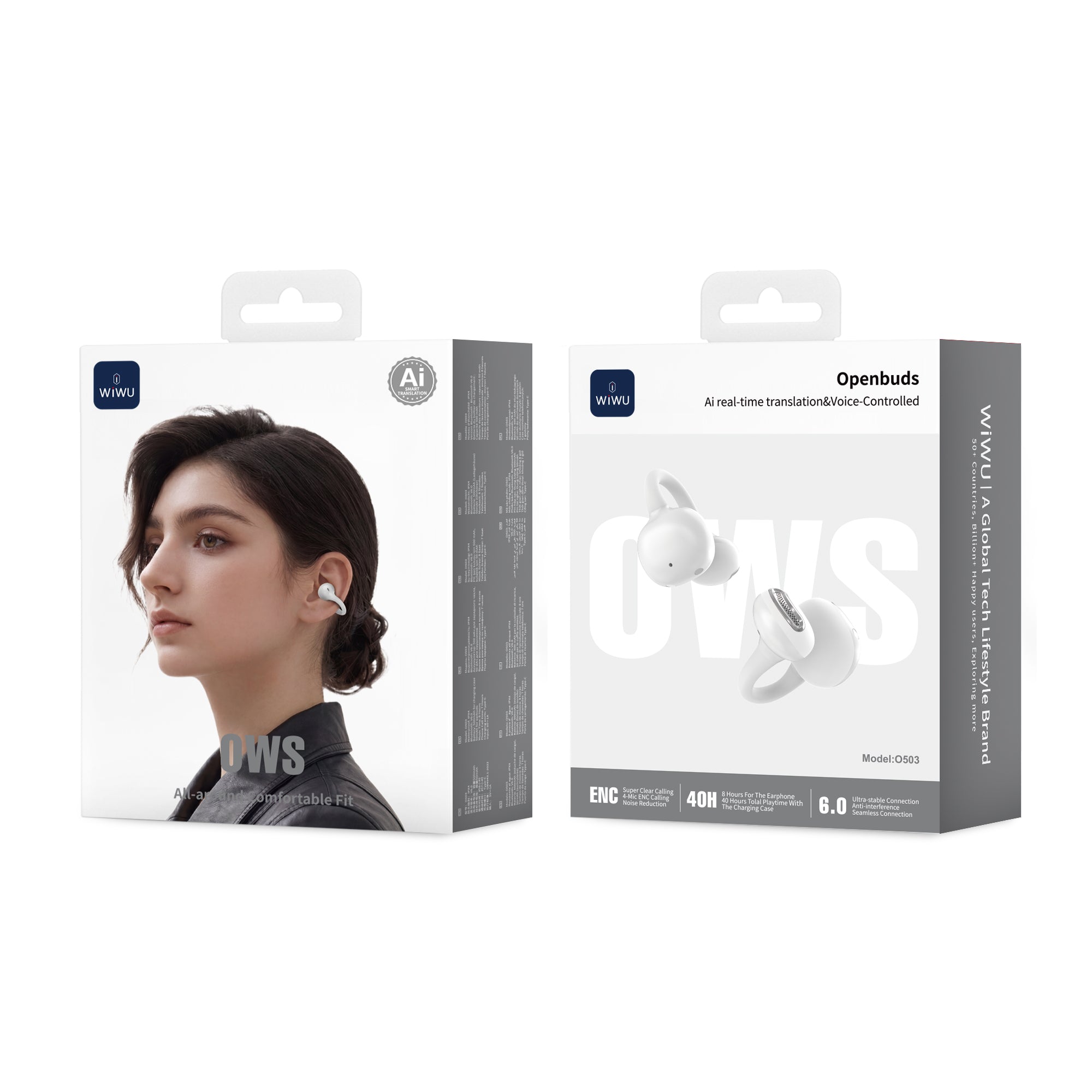 WiWU O503 Open-Ear True Wireless Earbuds