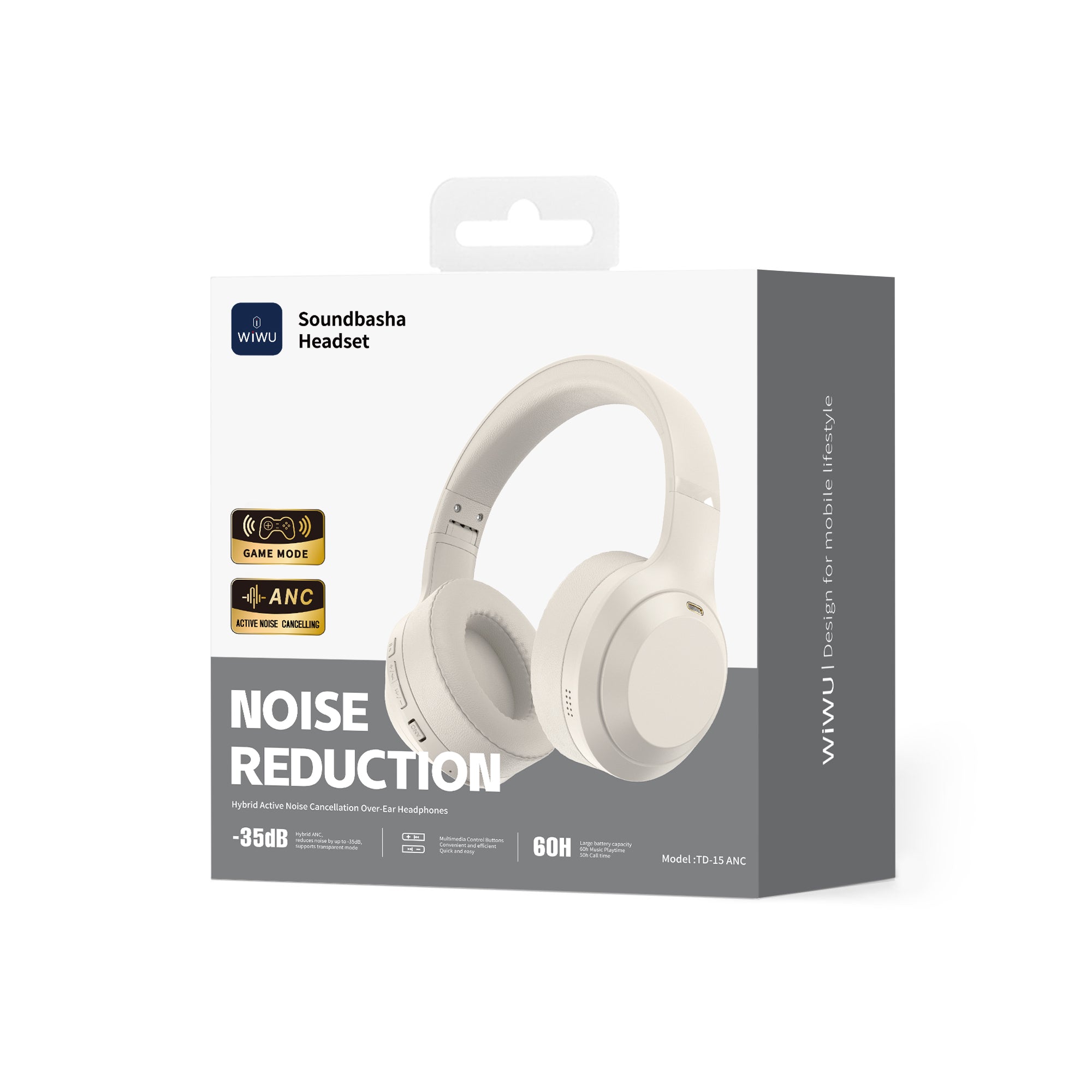 WiWU Soundbasha Headset TD-15 ANC