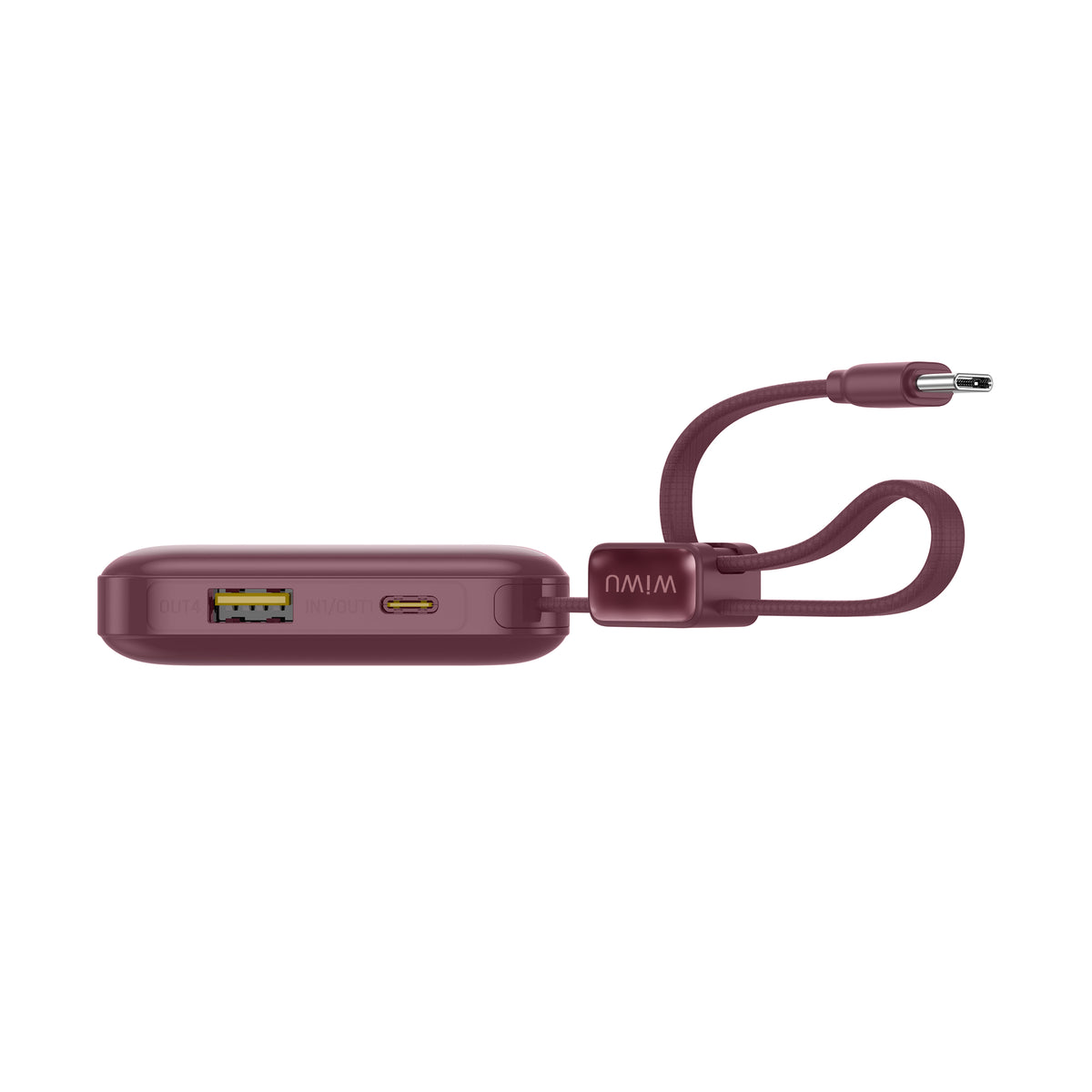 WiWU Wi-P001 10000mAh 22.5W Fast Charging Power Bank with LED Display