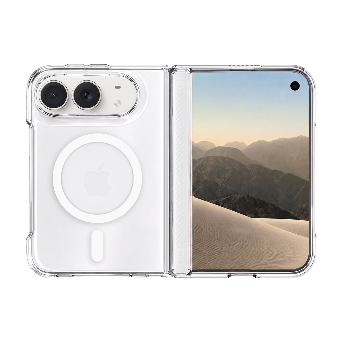 WiWU DS-202 DiamondShield Pro Anti-Yellowing Magnetic Case for iP Duo