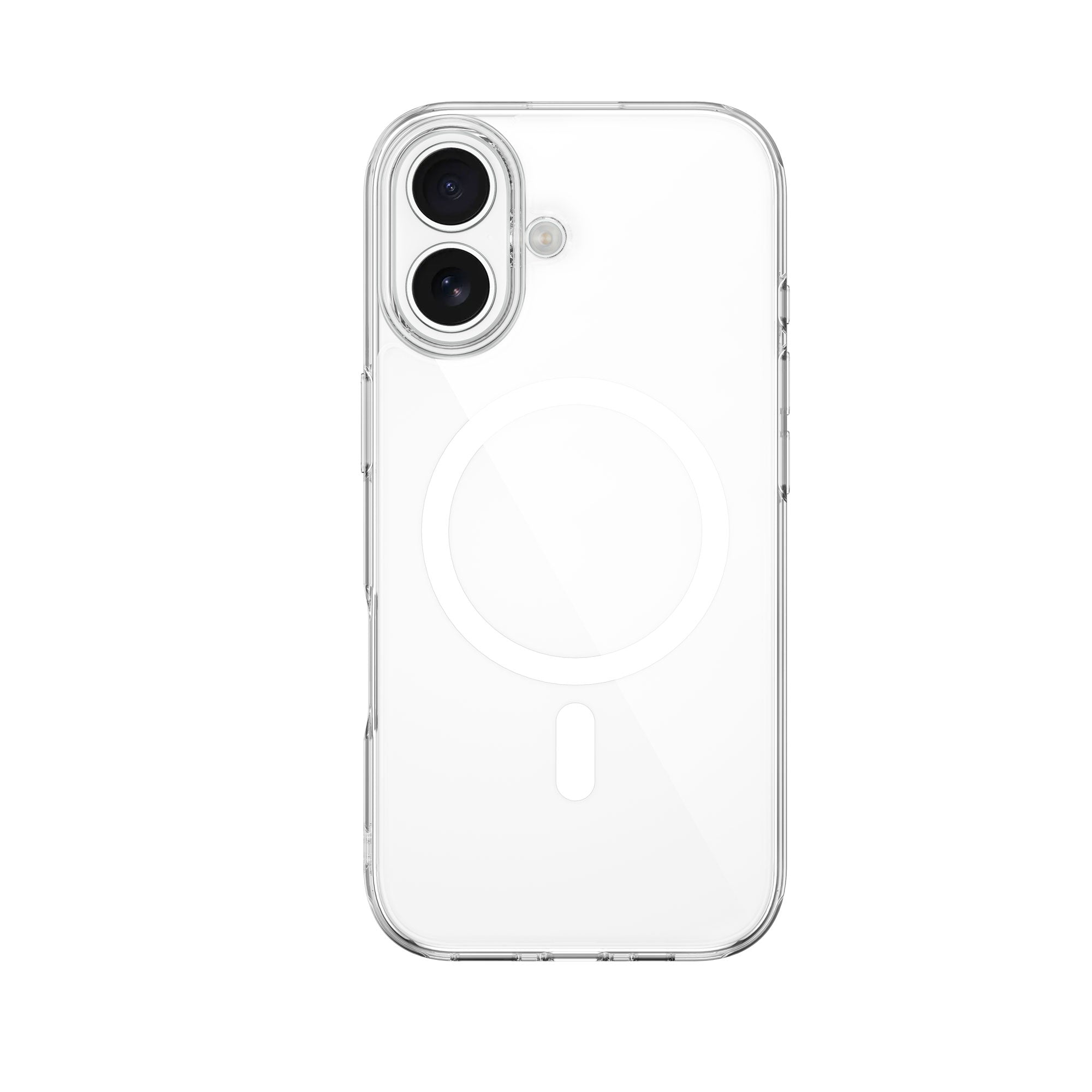 WiWU  IShield Pro MCC-101  Magnetic Clear Case 2.5mm Thick PC TPU Shell Strong Mag-Charge Support for IP17 Series