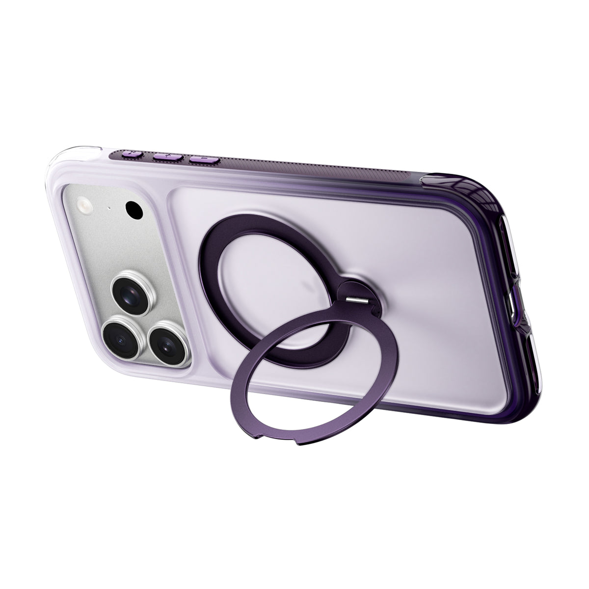 WiWU AeroShield Aurora Airbag Anti-Drop MagSafe Stand Case – AS-204