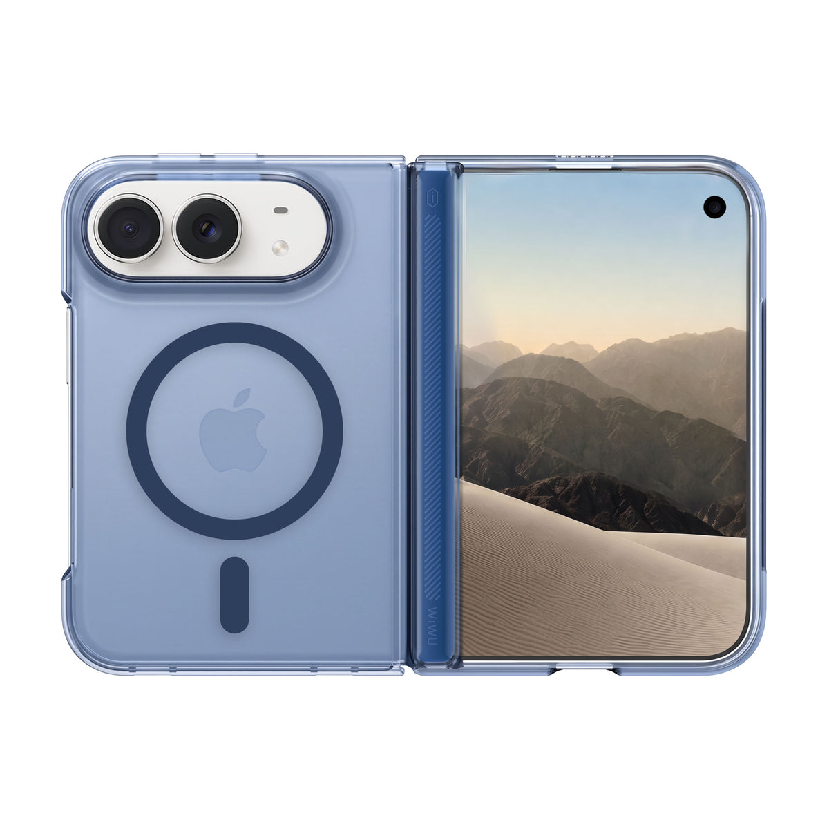 WiWU DS-202 DiamondShield Pro Anti-Yellowing Magnetic Case for iP Duo