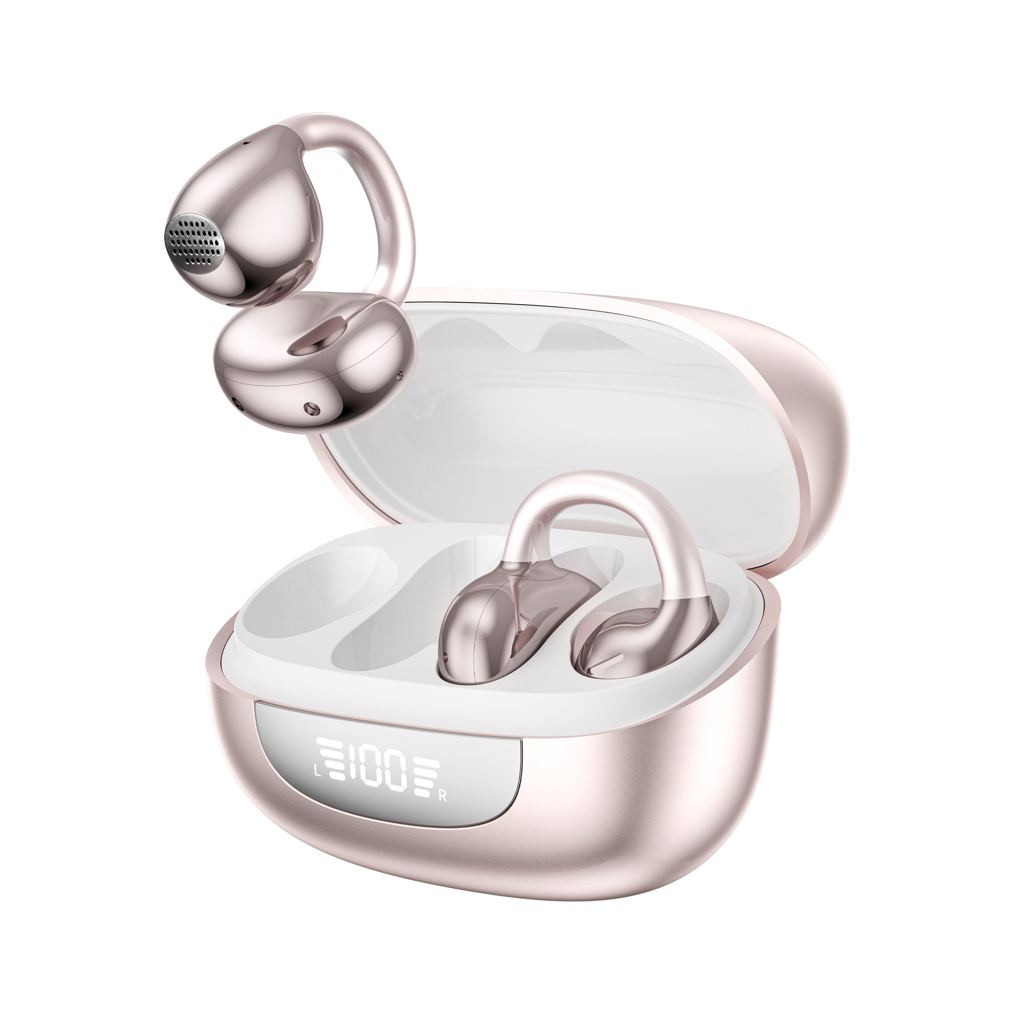 WiWU O301 AI Open-Ear True Wireless Earbuds with Real-Time Translation & Smart AI Features