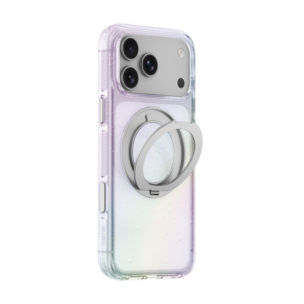WiWU DiamondShield Ultra Glittery Non-Yellowing MagSafe Stand Case – DS-203