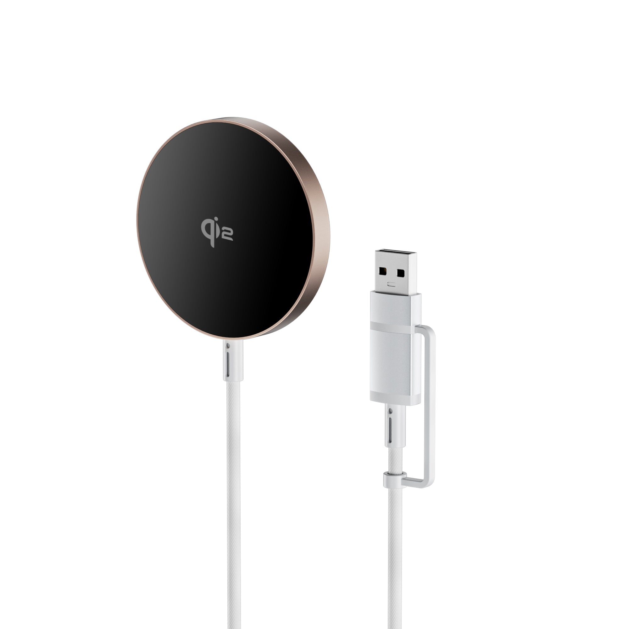 WiWU Qi2.0 Wireless Charger Wi-W029 Aluminum alloy magnetic 15W wireless charger for mobile phone