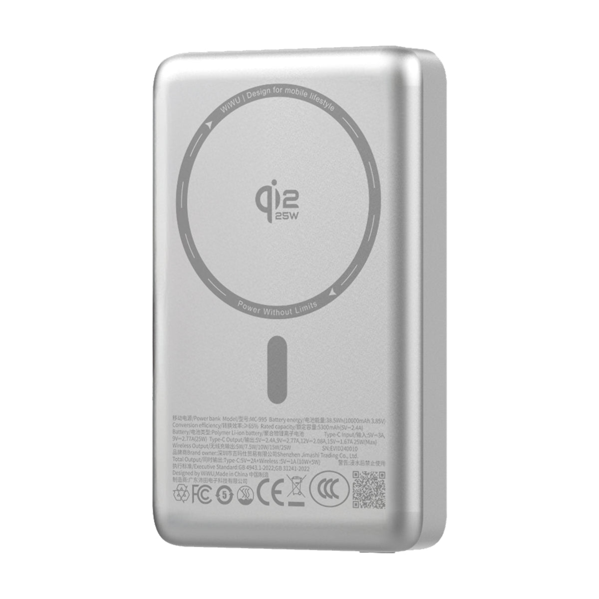 WiWU MC-995 Mag Turbo 25W Power Bank