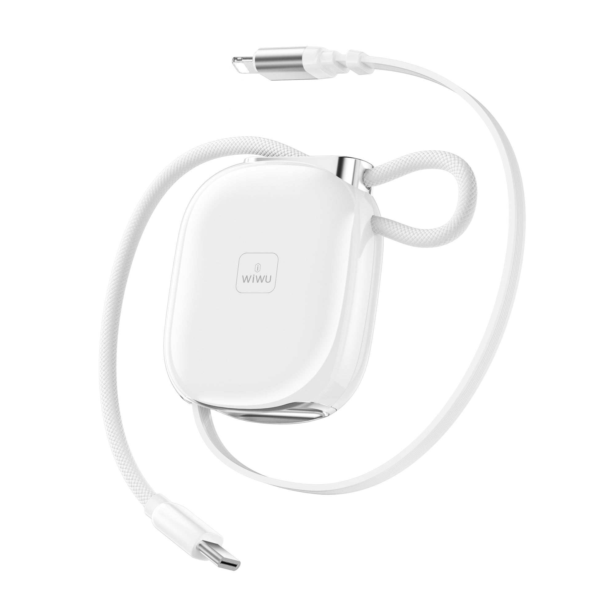WiWU 27W Retractable USB-C to Lightning Cable Wi-C106