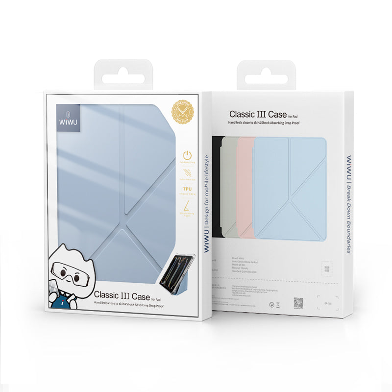 WiWU Classic III Case for iPad Full Protection Tablet Case GF-003