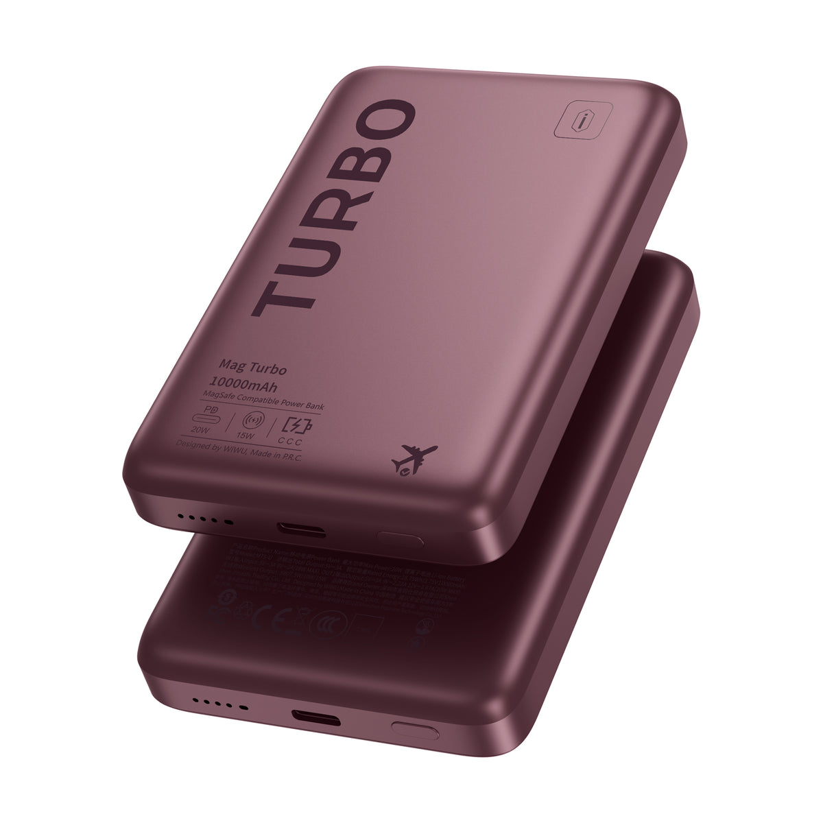 WiWU M12-U 10000mAh 22.5W Magnetic Wireless Power Bank