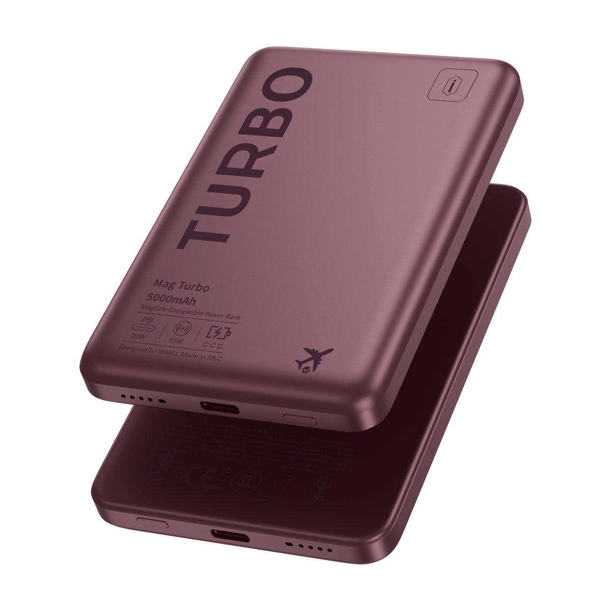 WiWU M7S-U 5000mAh 22.5W Magnetic Wireless Power Bank