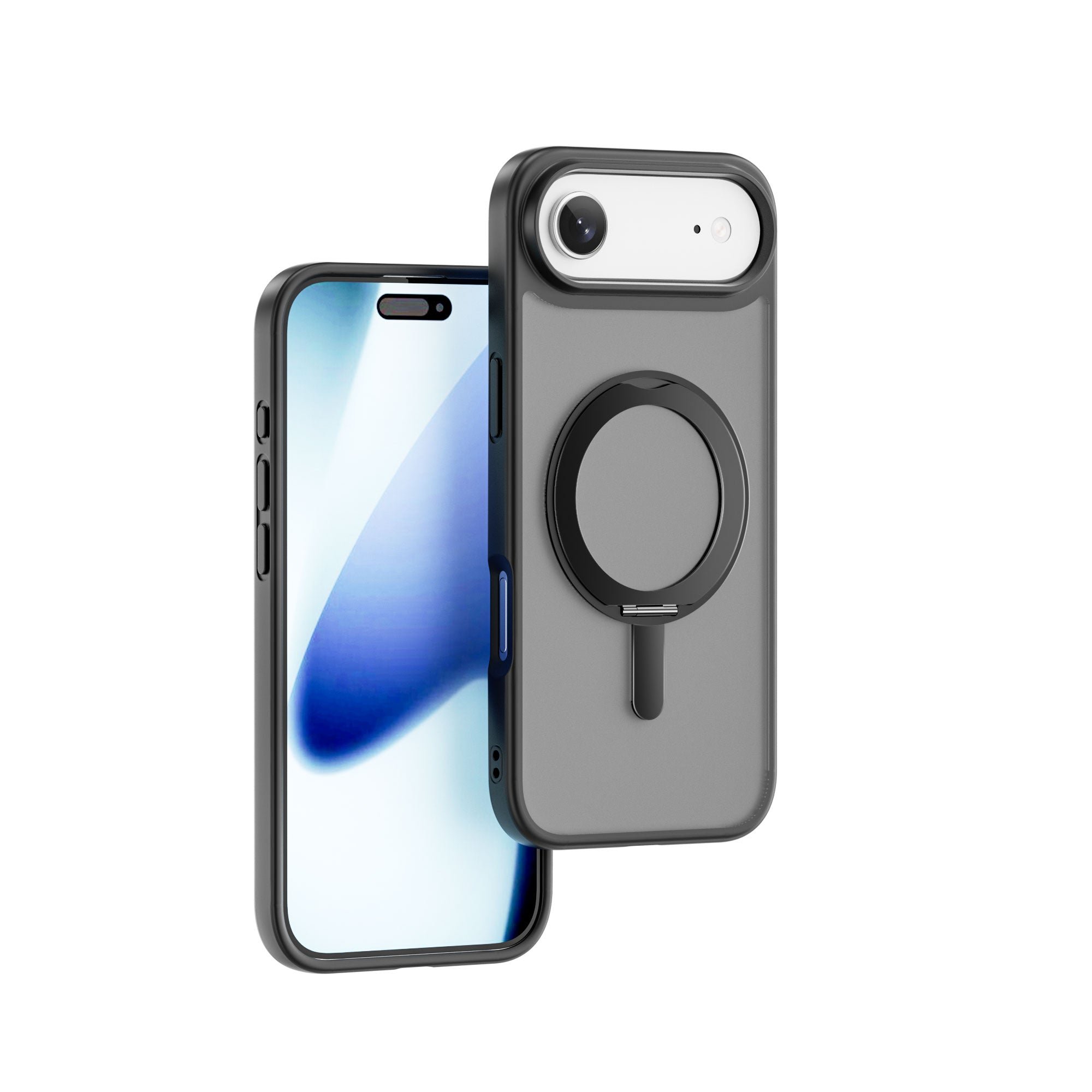 WiWU FGG-202 Soft Touch Magnetic Case with Kickstand Shockproof Skin Feel for IP17 Series