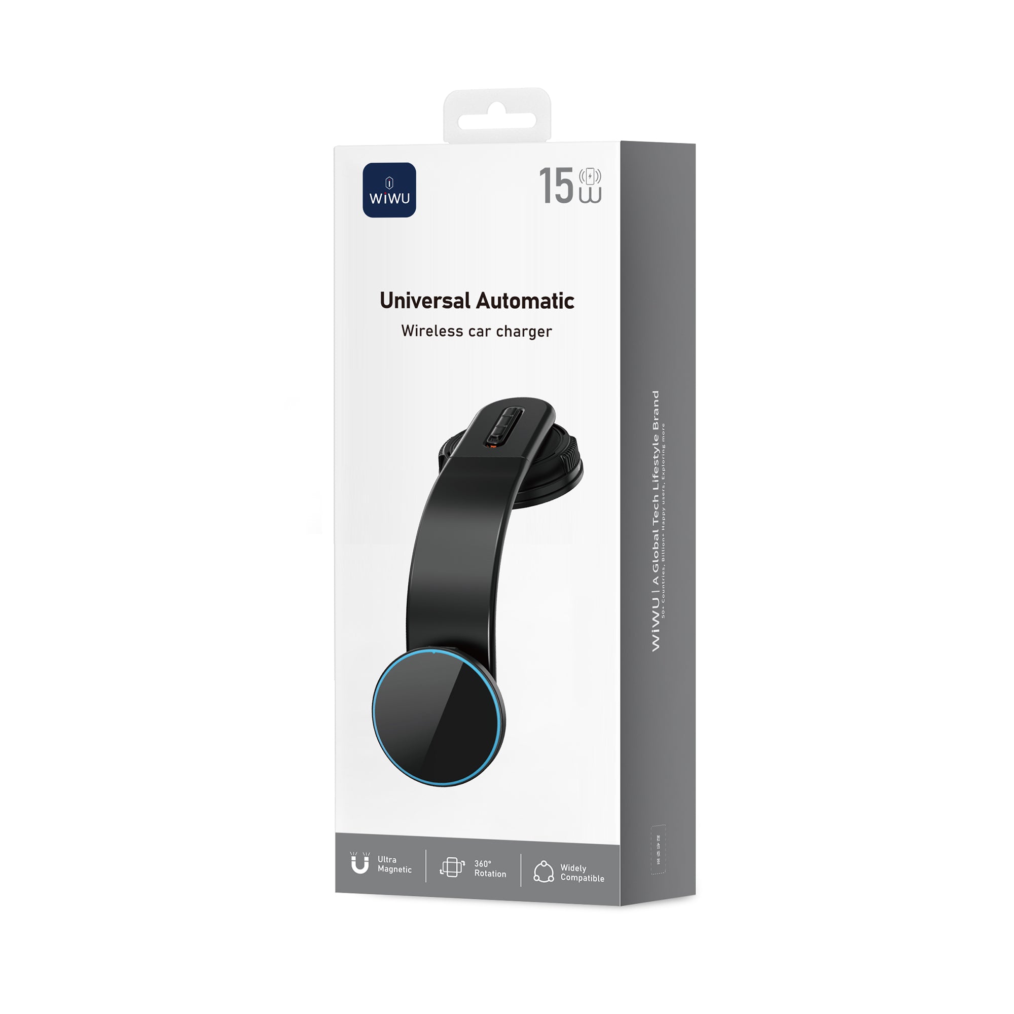 WiWU Universal Automatic Wireless Car Charger CH-327