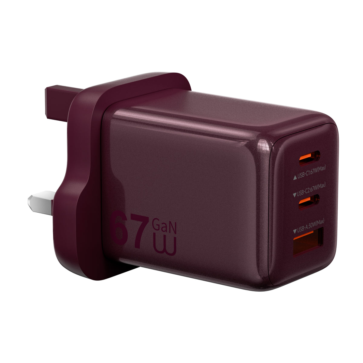 WiWU Wi-G026 67W GaN Travel Charger