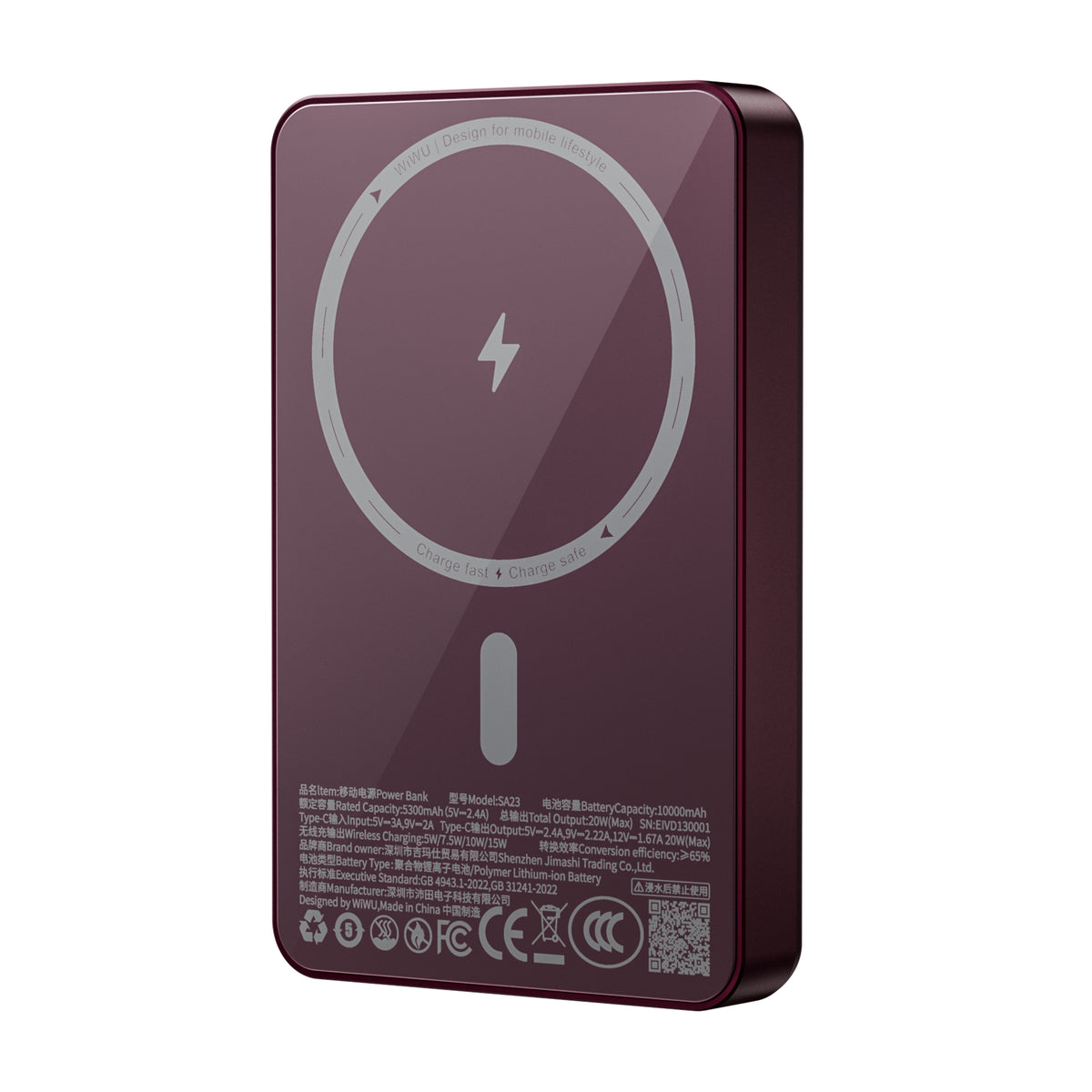 WiWU SA23 Mag Kada 10000mAh Magnetic Power Bank
