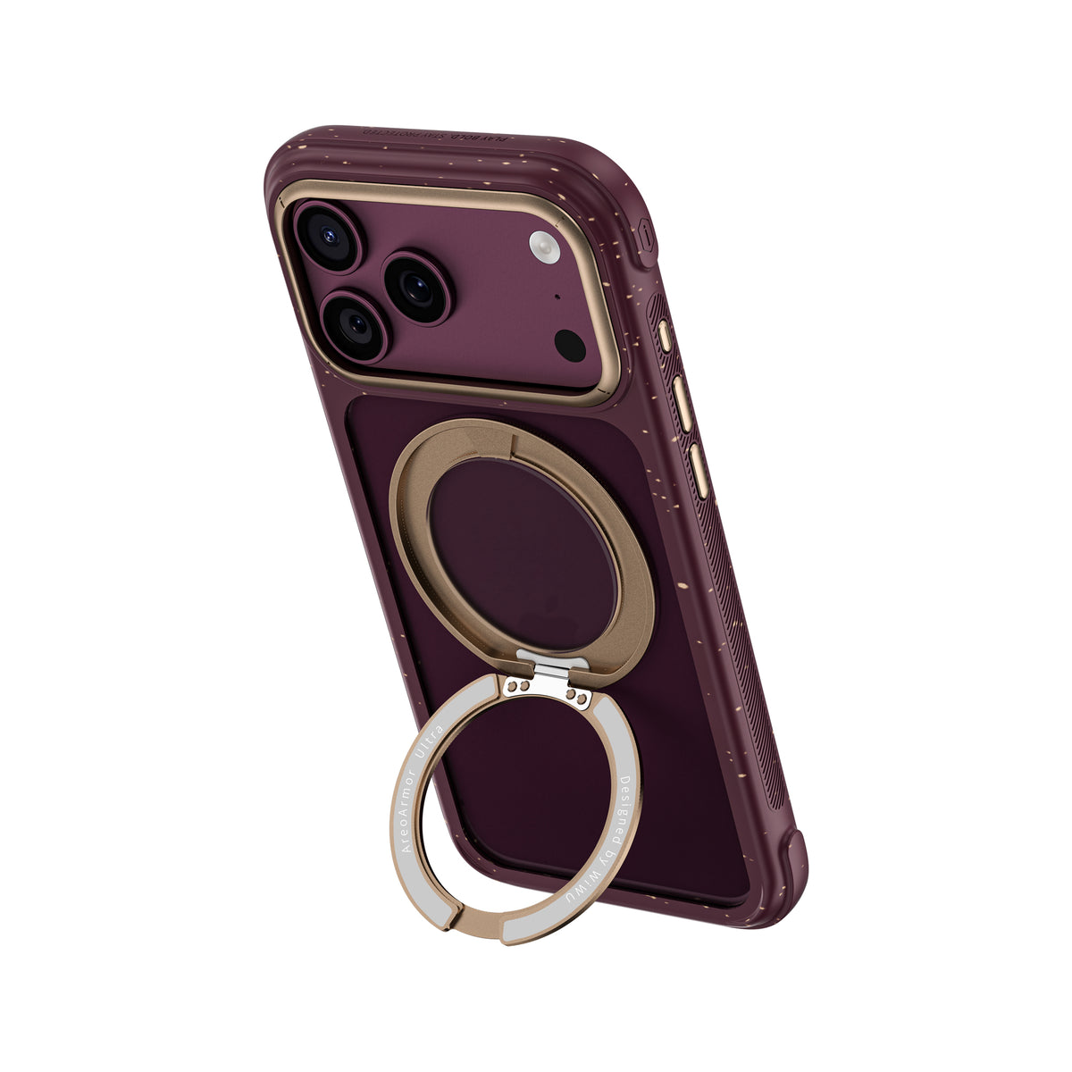 WiWU AA-203 AeroArmor Ultra Color Spot Anti-Dirt MagSafe Phone Case
