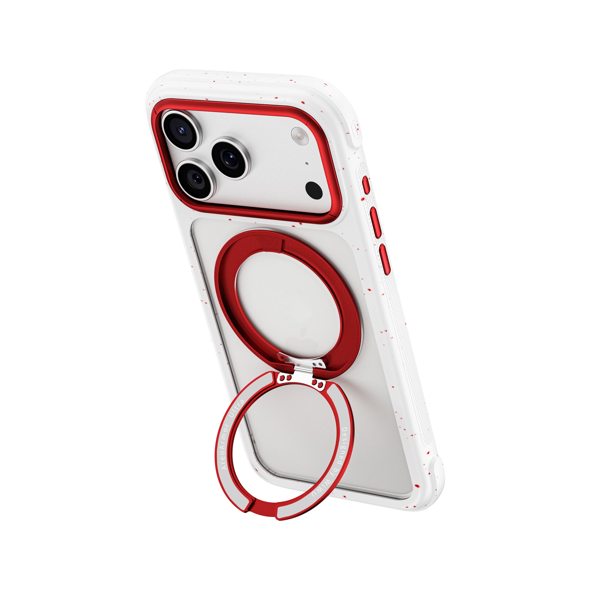 WiWU AA-203 AeroArmor Ultra Color Spot Anti-Dirt MagSafe Phone Case