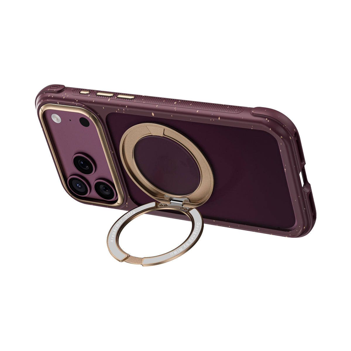 WiWU AA-203 AeroArmor Ultra Color Spot Anti-Dirt MagSafe Phone Case