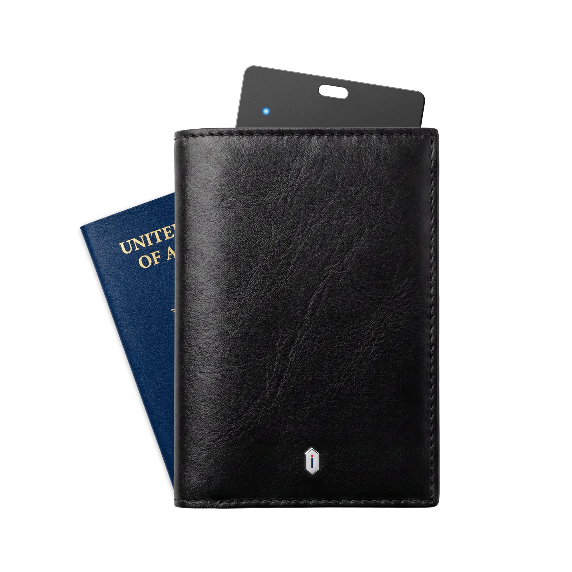 WiWU Royal Passport Wallet FM RFID Travel Wallet with Find My Card Slot