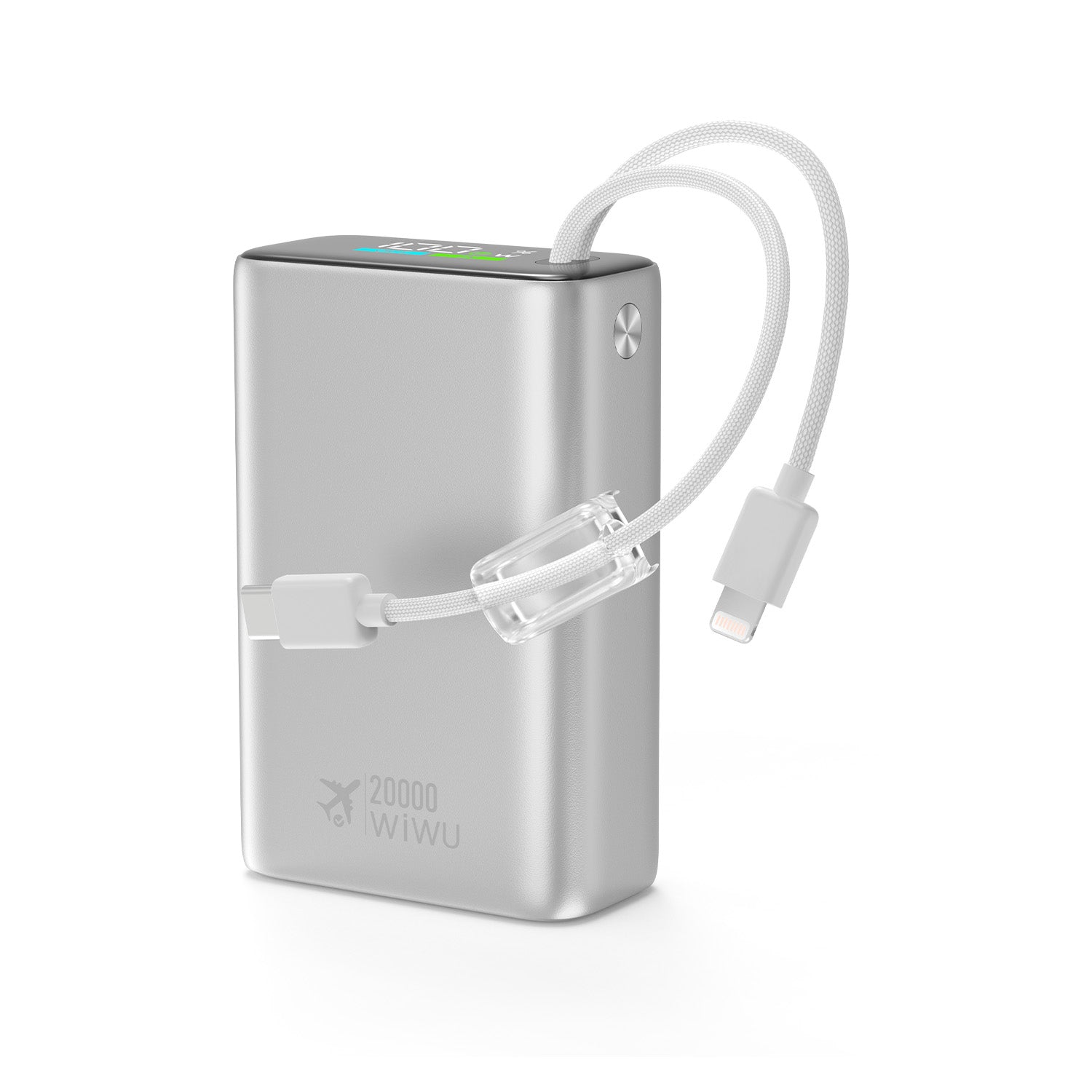 WiWU Power Plus Built-in Cable Power Bank Wi-P092