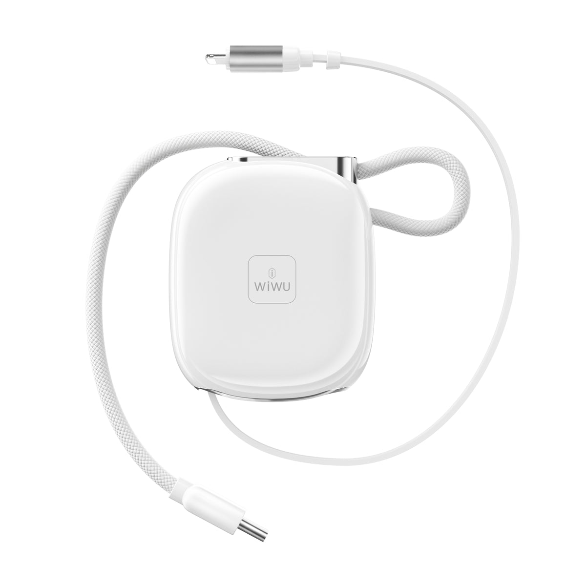 WiWU 27W Retractable USB-C to Lightning Cable Wi-C106
