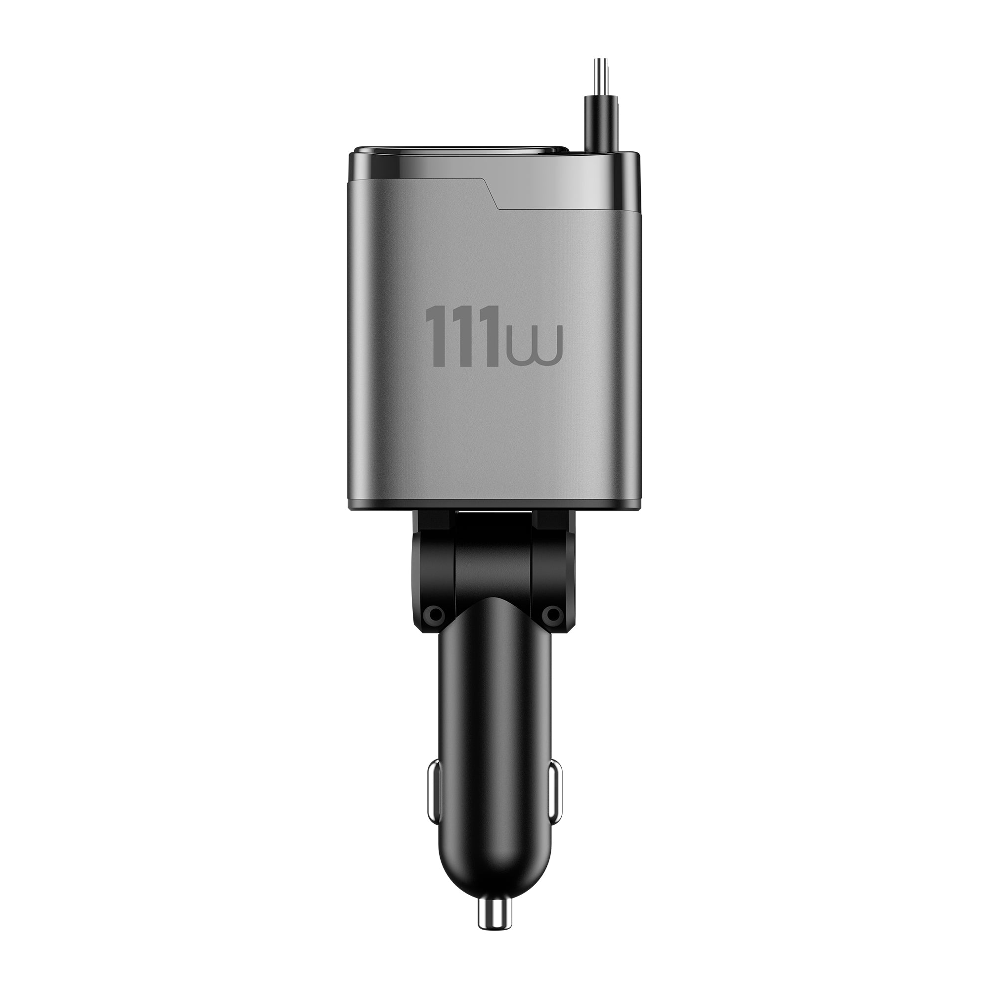 WiWU Helix Pro 111W GaN USB-A+C  Fast Car Charger Wi-CC034