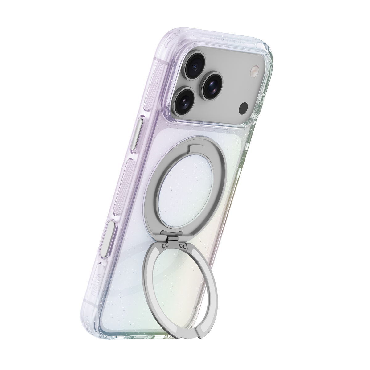 WiWU DiamondShield Ultra Glittery Non-Yellowing MagSafe Stand Case – DS-203