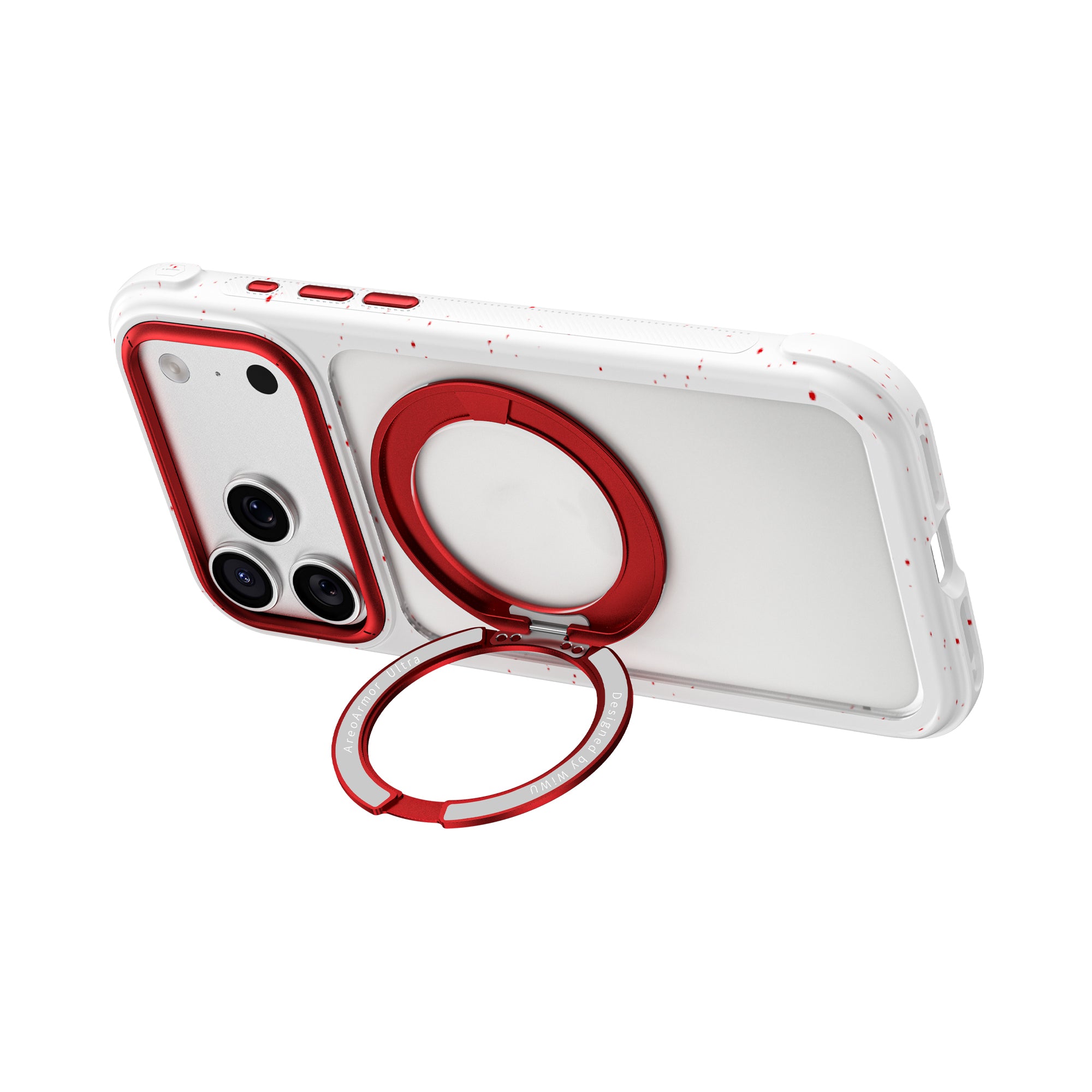 WiWU AA-203 AeroArmor Ultra Color Spot Anti-Dirt MagSafe Phone Case