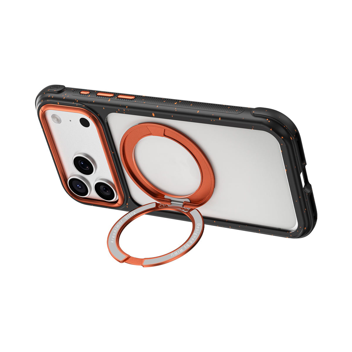 WiWU AA-203 AeroArmor Ultra Color Spot Anti-Dirt MagSafe Phone Case