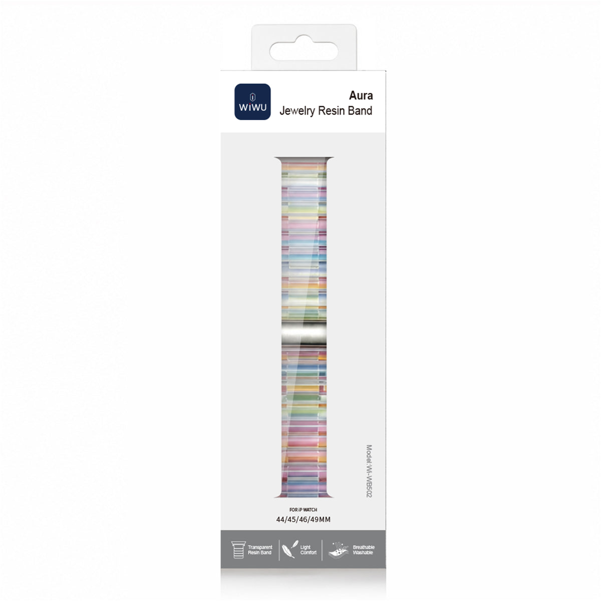 WiWU Wi-WB502 Aura Translucent Resin Watch Band