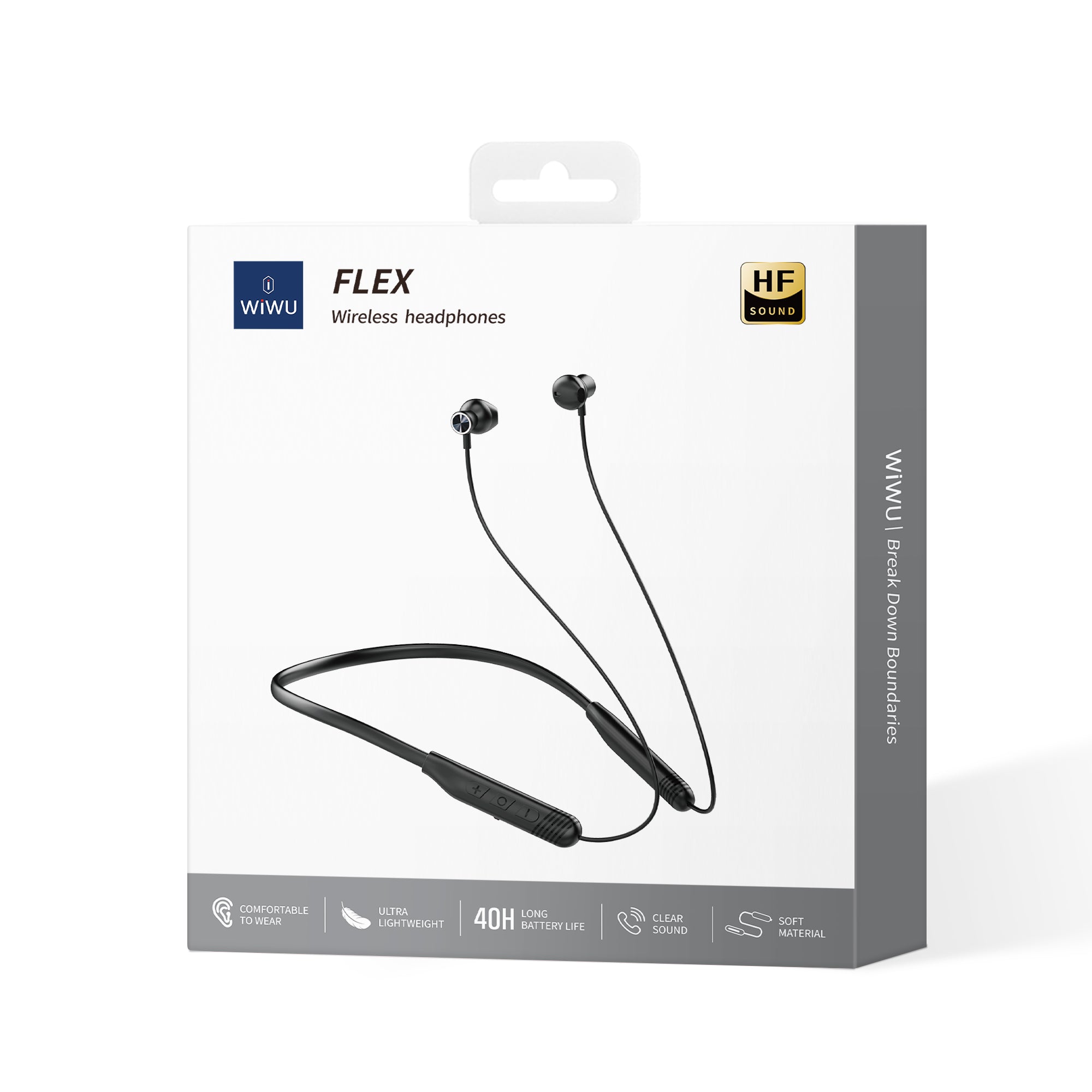 Smart wireless headphones Blutooths headset GB05 with mic noise cancellation bass stereo earphones,neckband Blutooths headphones