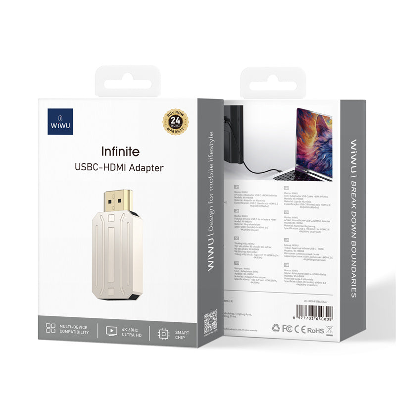WiWU Infinite USB C to HDMl adapter Wi-HB004