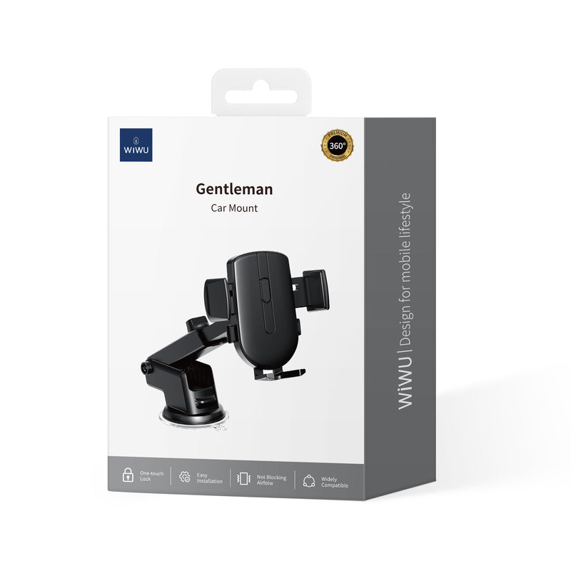 Gadgetoo Wiwu Wi-Ch054 Gentleman Car Mount For 4.0 To 7.2 Inch Devices